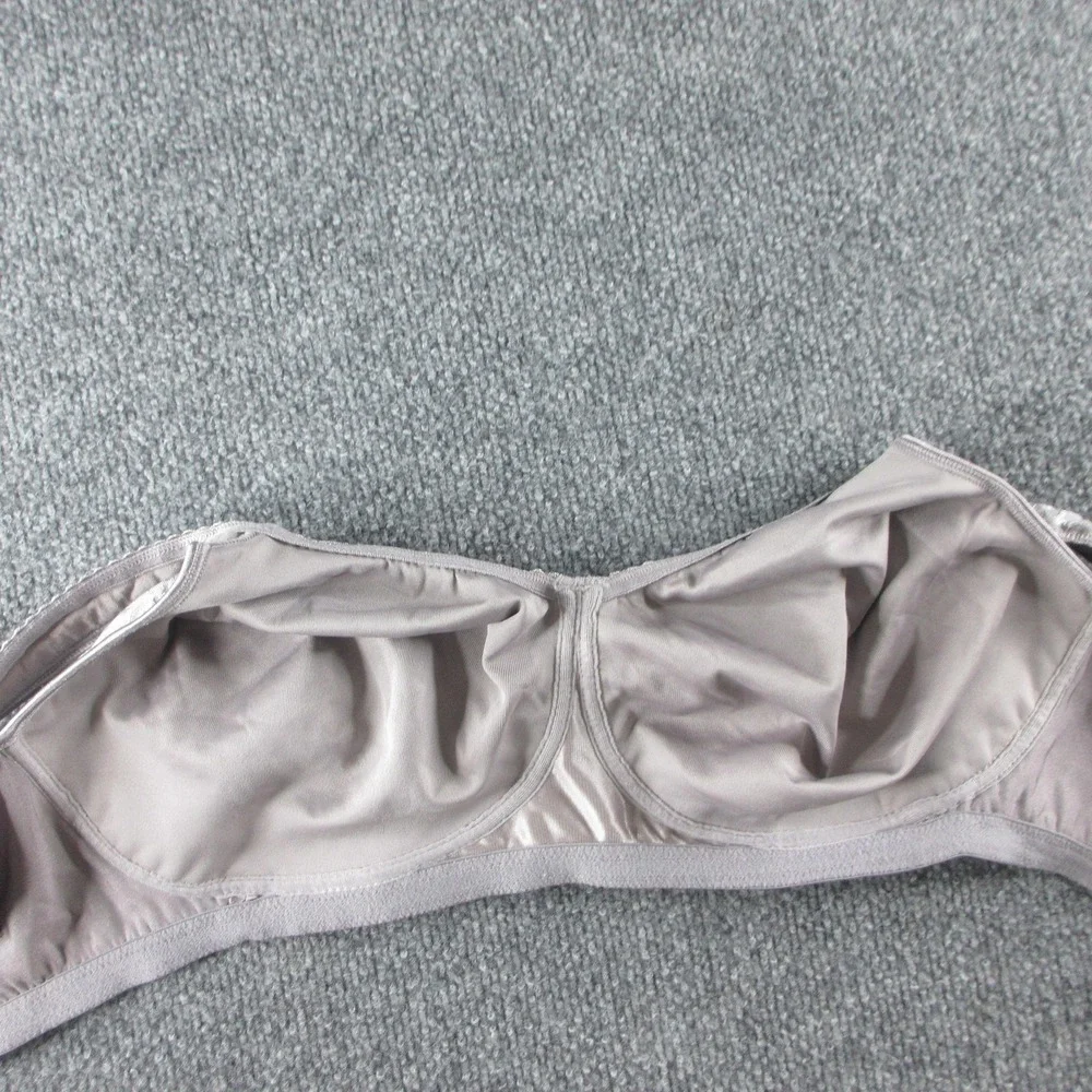 Playtex Minimizer Bra Womens 42DD Floral Jacquard Full Coverage Unpadded